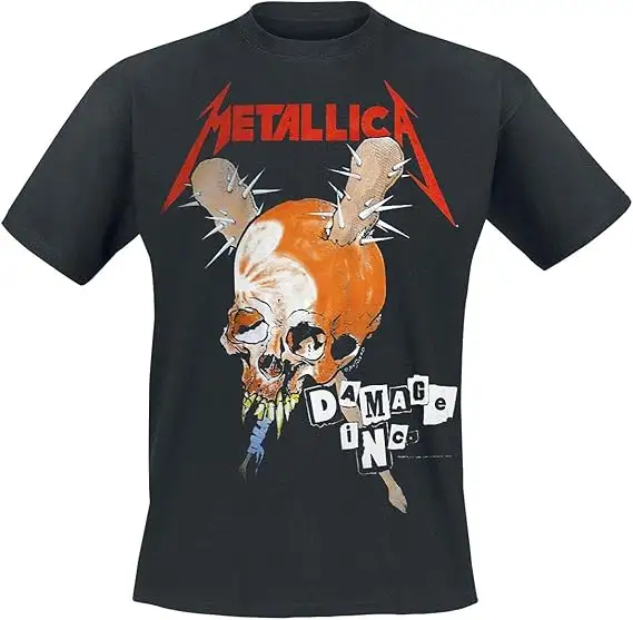 Metallica Damage Inc. Camiseta Negro