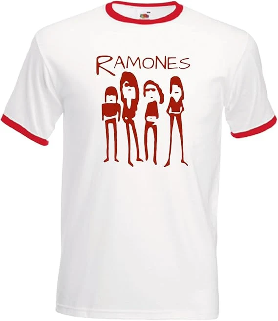 Camiseta Retro Ramones Punk Rock Festival música