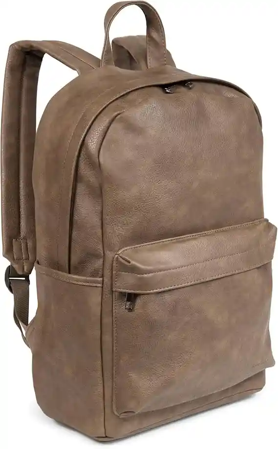 KINSTON Mochila para Ordenador de Efecto Cuero Vintage para Hombre Urbano