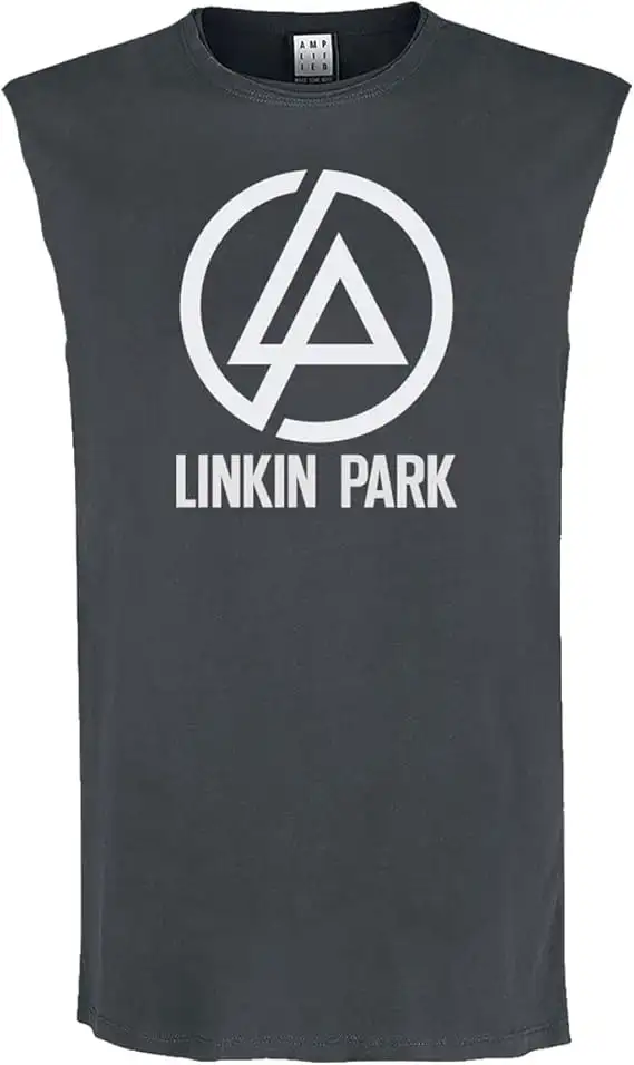 Amplified Tour Shirt - Linkin Park - (Oversized/Normal/Sleeveless), Unisex, 100% Algodón, Hombre, Mujer, Niños, Unisex, Primavera, Verano, Otoño, Invierno, Festival, Música