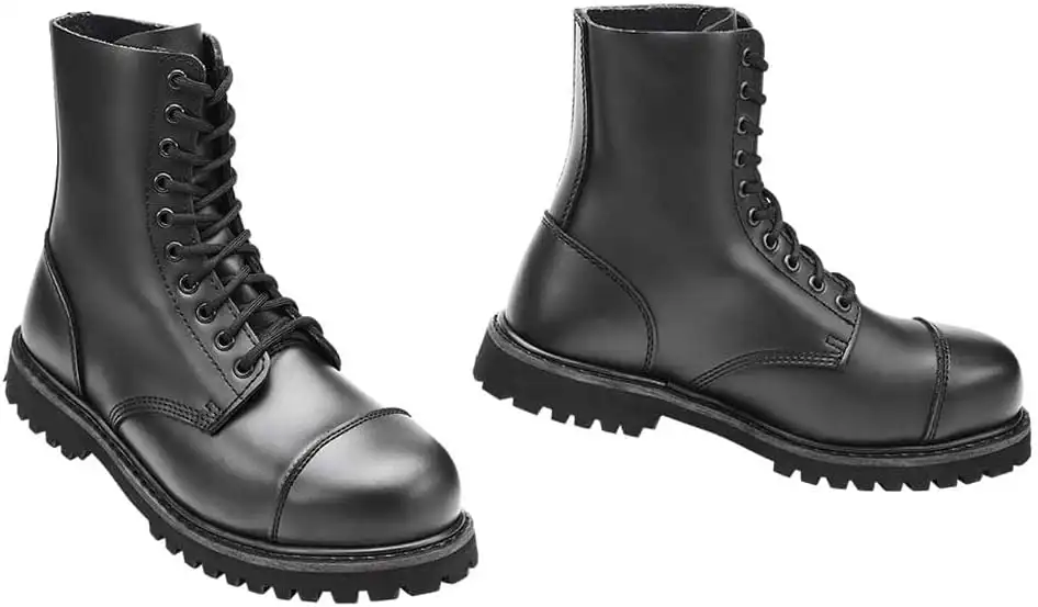 Brandit Vegantom 10 Eyelett Unisex Botas Negro