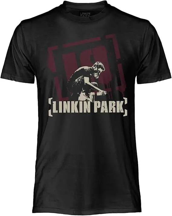 Linkin Park - Camiseta oficial vintage Meteora, unisex, de algodón, camiseta de ajuste regular para adulto y niño