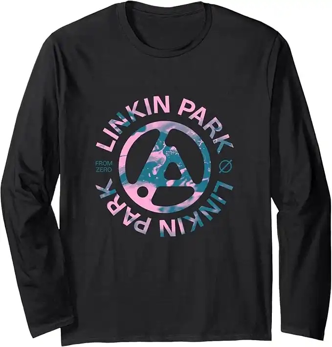 Logotipo de Linkin Park Spill Manga Larga