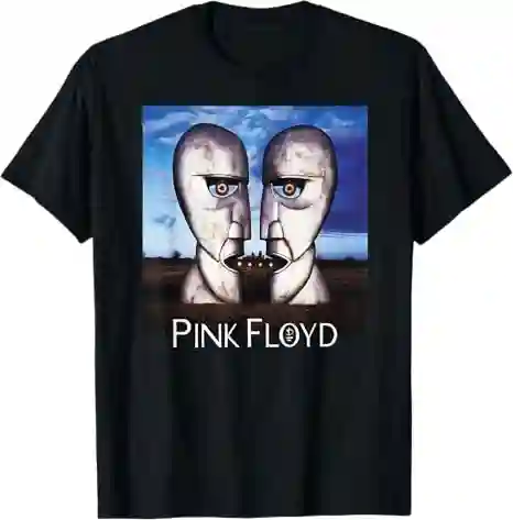 Oficial Pink Floyd The Division Bell Rock Band Música Camiseta
