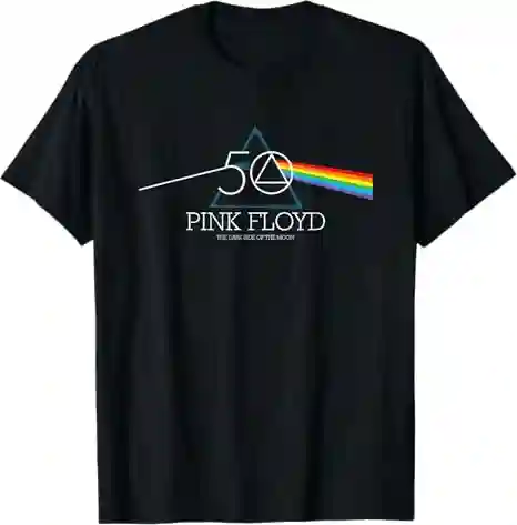 Prisma del 50 Aniversario del Lado Oscuro de la Luna de Pink Floyd Camiseta